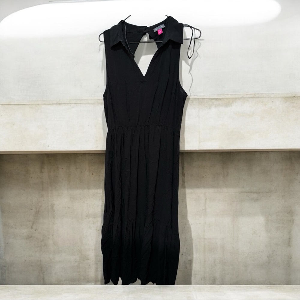 Elegant Black Sleeveless Dress